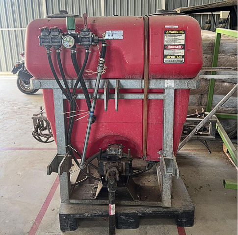 2024 Silvan KBE600 噴霧機 – 600 公升油箱、6 公尺液壓臂、58 公升/分鐘幫浦 – 二手 – 泰國