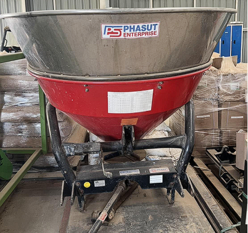 2024 肥料撒播機——適用於拖拉機、拖車或全地形車的顆粒施肥機