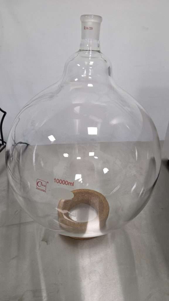 2025 2x 單頸 10L 圓底燒瓶 – 專為 Misung ES308 量身訂做 – 二手 – 新加坡