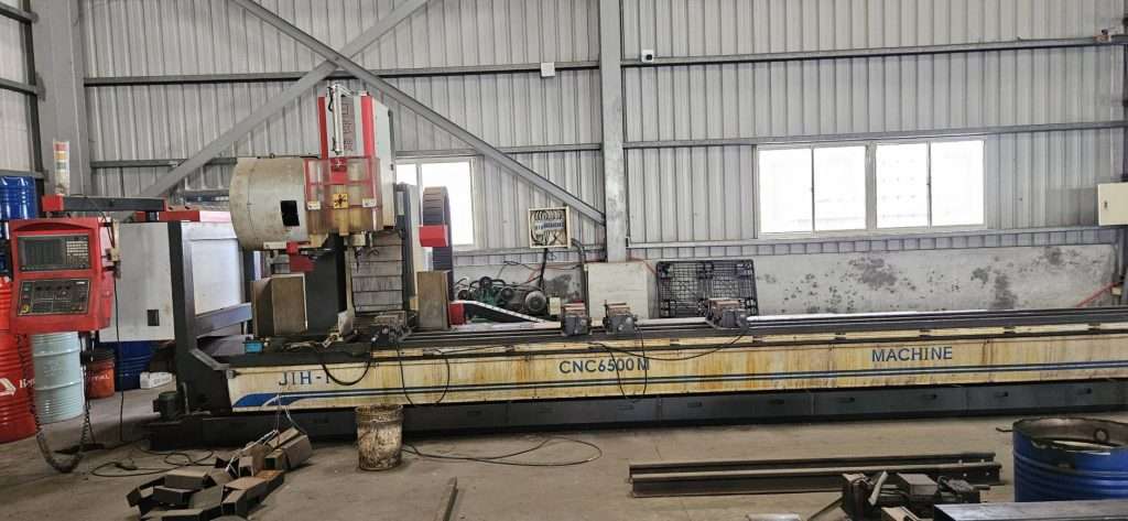 2017 JIH-I JIH-CNC6500M 銑床 – 10 匹馬力 – 二手 – 台灣