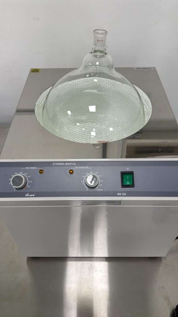 2x Misung MS-ES308 加熱套帶攪拌器 – 10L，1300W，最高溫度 450°C – 二手 – 新加坡