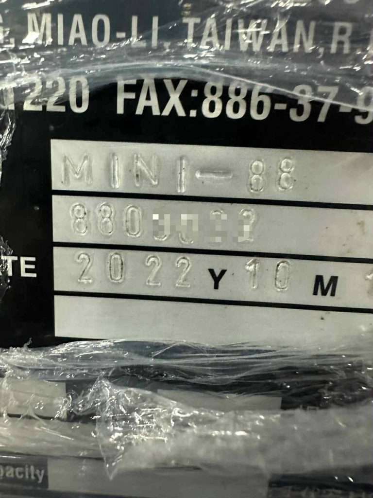 2022 年寶利金 MINI-88 CNC車床 – 2 台 – 二手 – 台灣
