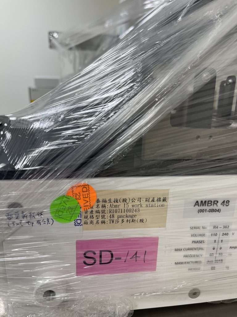 2018 Sartorius Ambr 15 工作站 48 包 – 二手 – 台灣