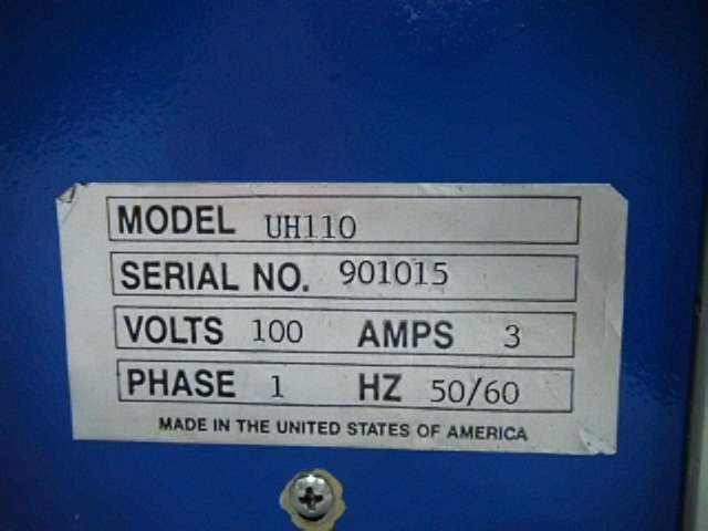 Ultron Systems UH110 晶圓背面研磨保護膜去除機 – 二手 – 台灣