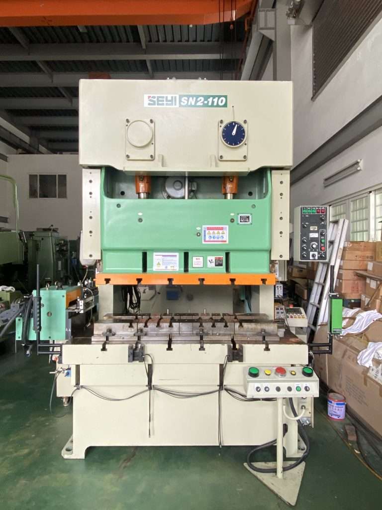 2007 年 SEYI SN2-110 C 型曲軸壓力機 – 二手 – 台灣