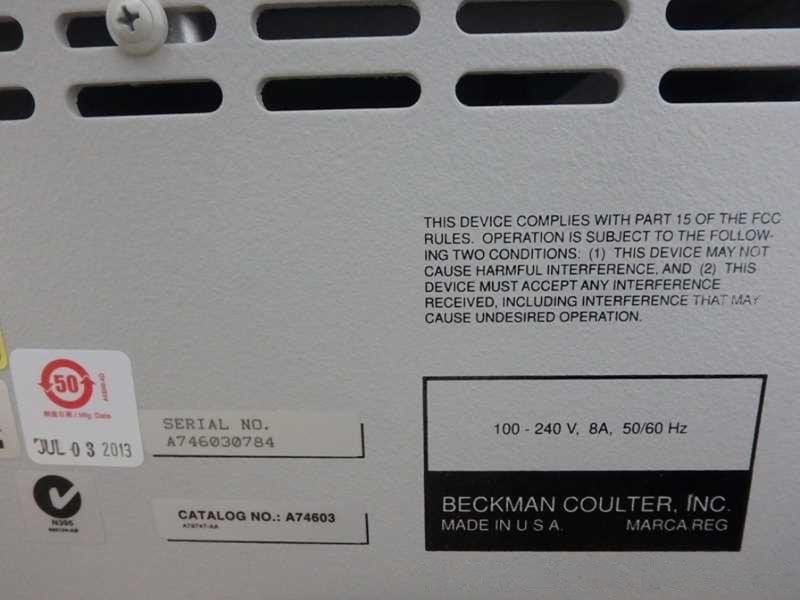 2013年貝克曼庫爾特PA 800 Plus藥物分析系統 – 二手 – 美國