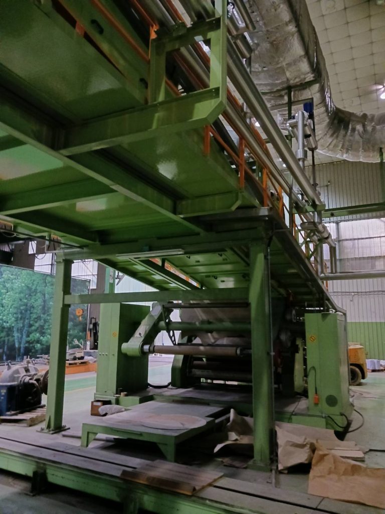 Complete Thermal Transfer Paper Coating & Converting Production Line – YII-CHWAN + KLEINWEFERS + JAGENBERG + WRAPMATIC – Used – Taiwan