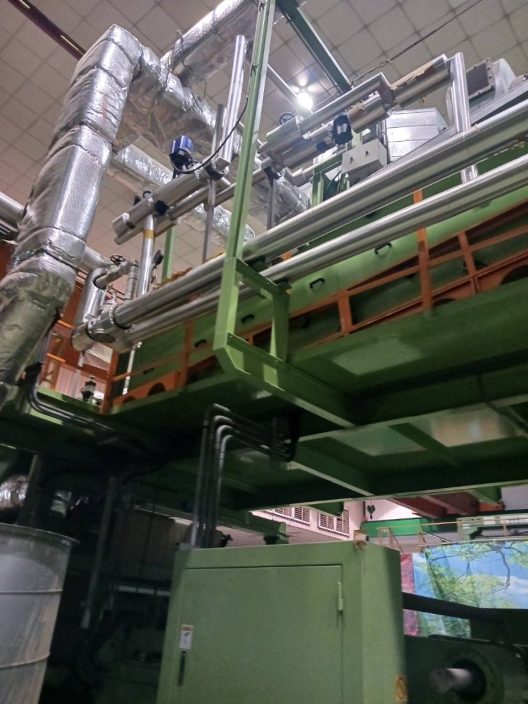 Complete Thermal Transfer Paper Coating & Converting Production Line – YII-CHWAN + KLEINWEFERS + JAGENBERG + WRAPMATIC – Used – Taiwan