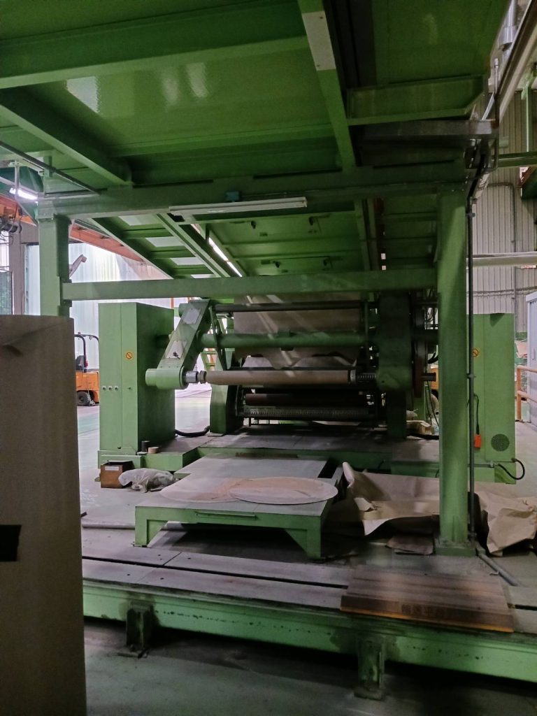 Complete Thermal Transfer Paper Coating & Converting Production Line – YII-CHWAN + KLEINWEFERS + JAGENBERG + WRAPMATIC – Used – Taiwan