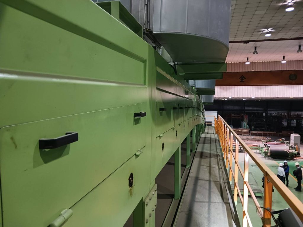 Complete Thermal Transfer Paper Coating & Converting Production Line – YII-CHWAN + KLEINWEFERS + JAGENBERG + WRAPMATIC – Used – Taiwan