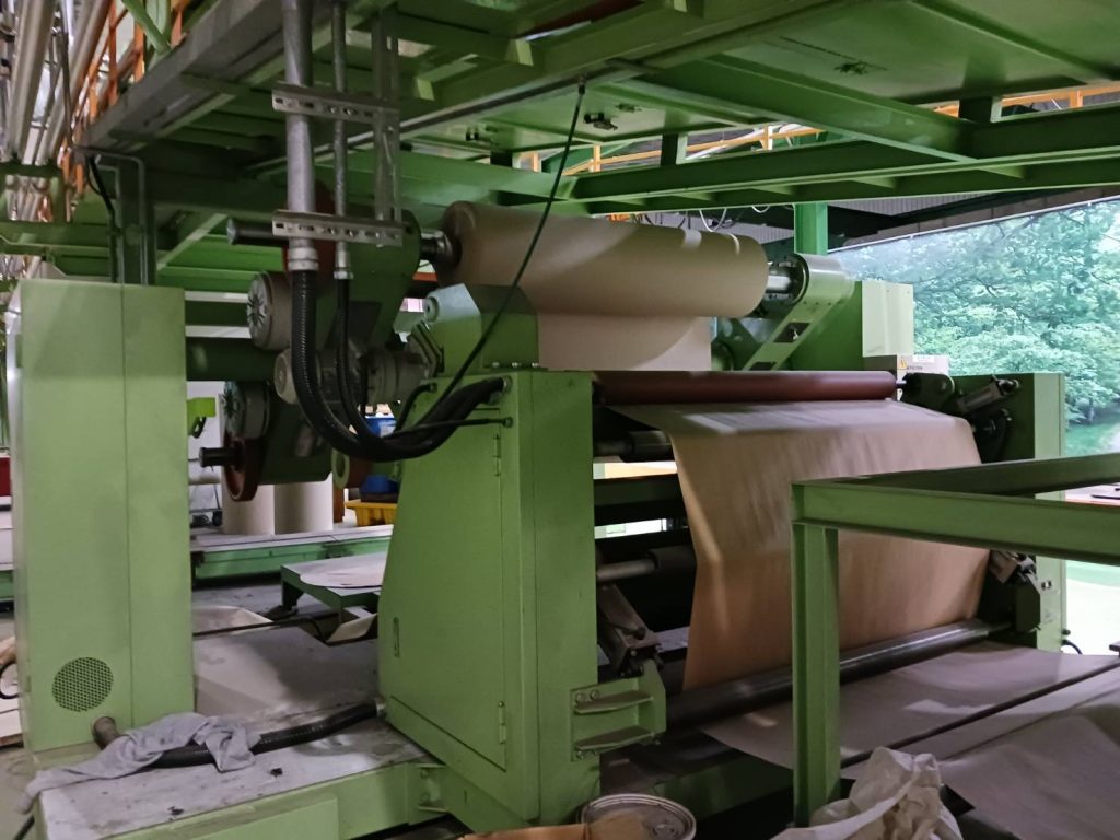 Complete Thermal Transfer Paper Coating & Converting Production Line – YII-CHWAN + KLEINWEFERS + JAGENBERG + WRAPMATIC – Used – Taiwan