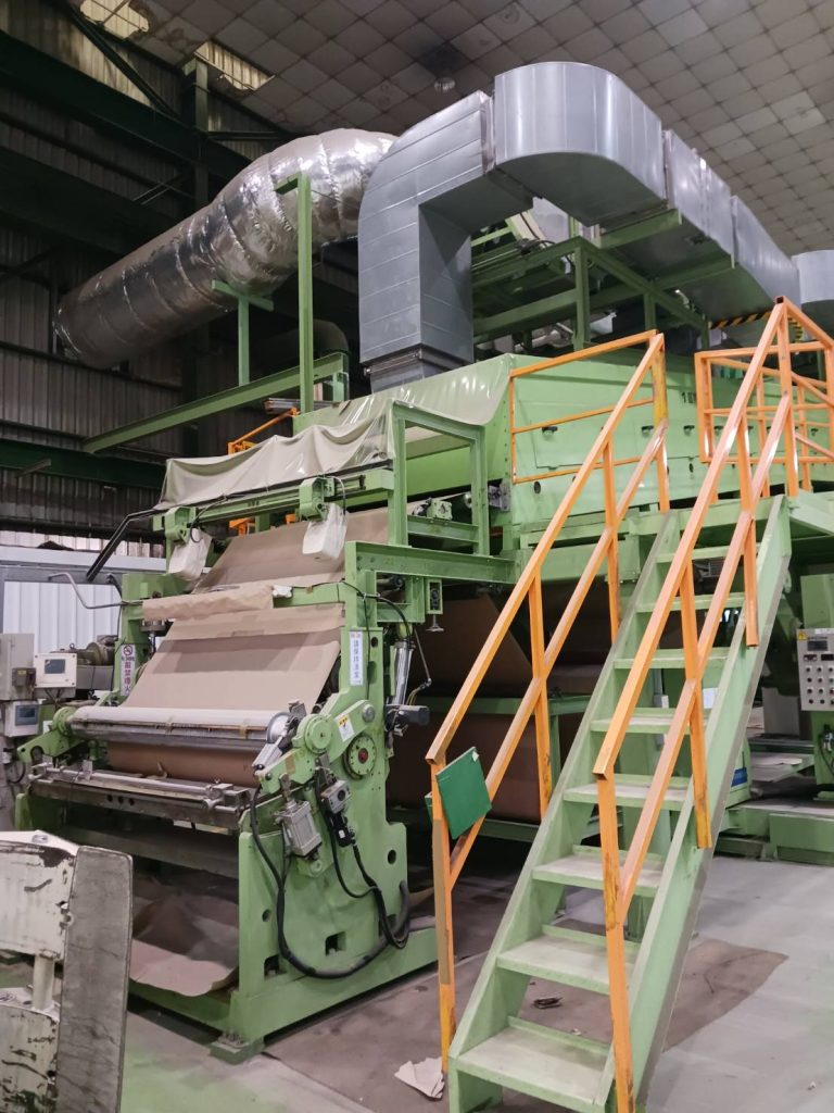 Complete Thermal Transfer Paper Coating & Converting Production Line – YII-CHWAN + KLEINWEFERS + JAGENBERG + WRAPMATIC – Used – Taiwan