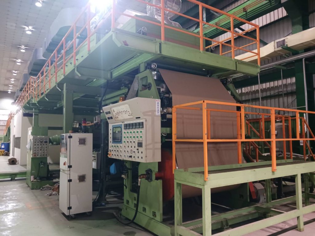 Complete Thermal Transfer Paper Coating & Converting Production Line – YII-CHWAN + KLEINWEFERS + JAGENBERG + WRAPMATIC – Used – Taiwan