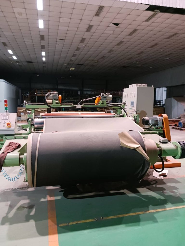 Complete Thermal Transfer Paper Coating & Converting Production Line – YII-CHWAN + KLEINWEFERS + JAGENBERG + WRAPMATIC – Used – Taiwan