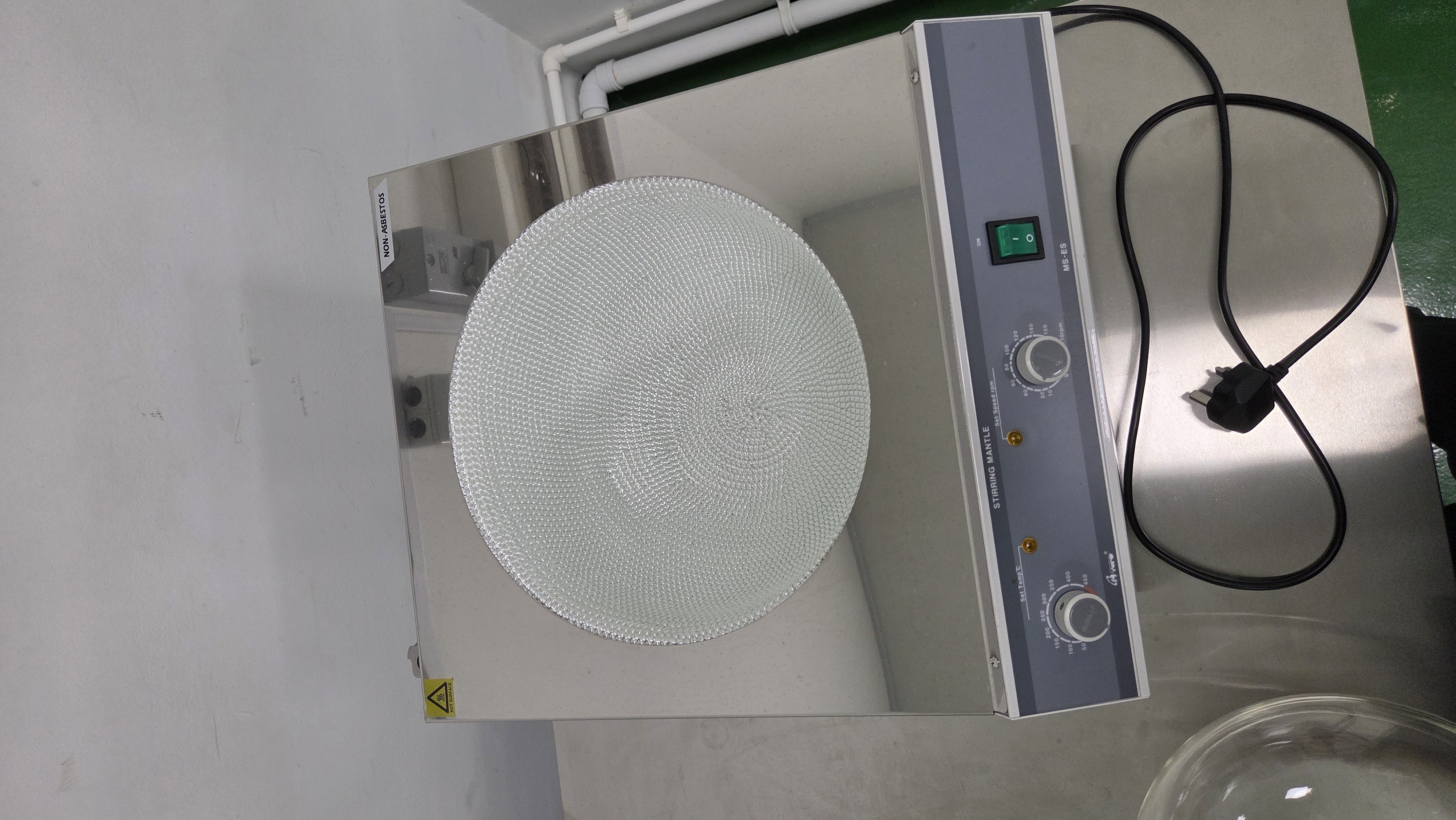 2台 Misung MS-ES308 加熱外套鍋（帶攪拌器）– 10L, 1300W, 最高溫度 450°C – 二手 – 新加坡