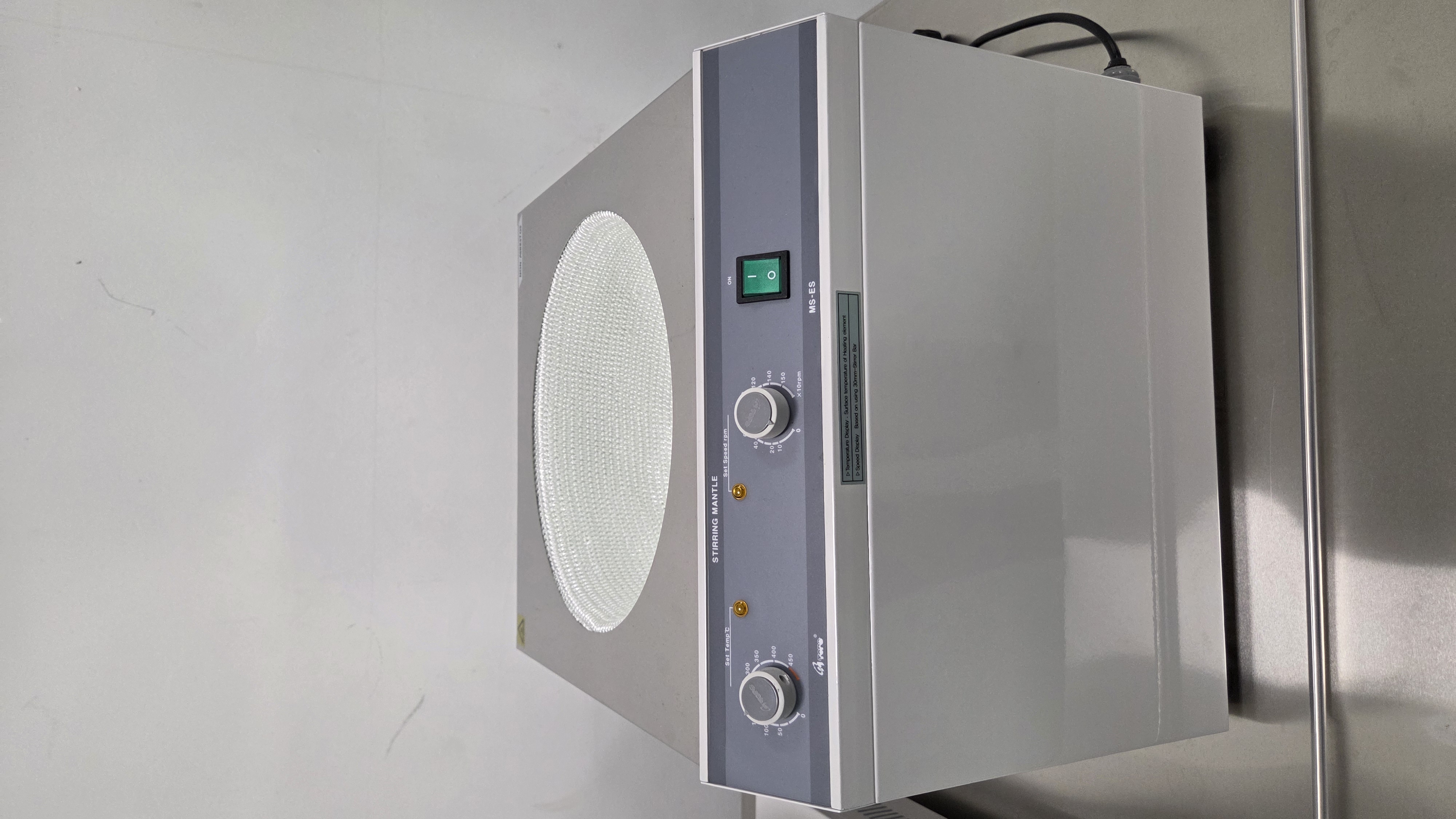 2台 Misung MS-ES308 加熱外套鍋（帶攪拌器）– 10L, 1300W, 最高溫度 450°C – 二手 – 新加坡