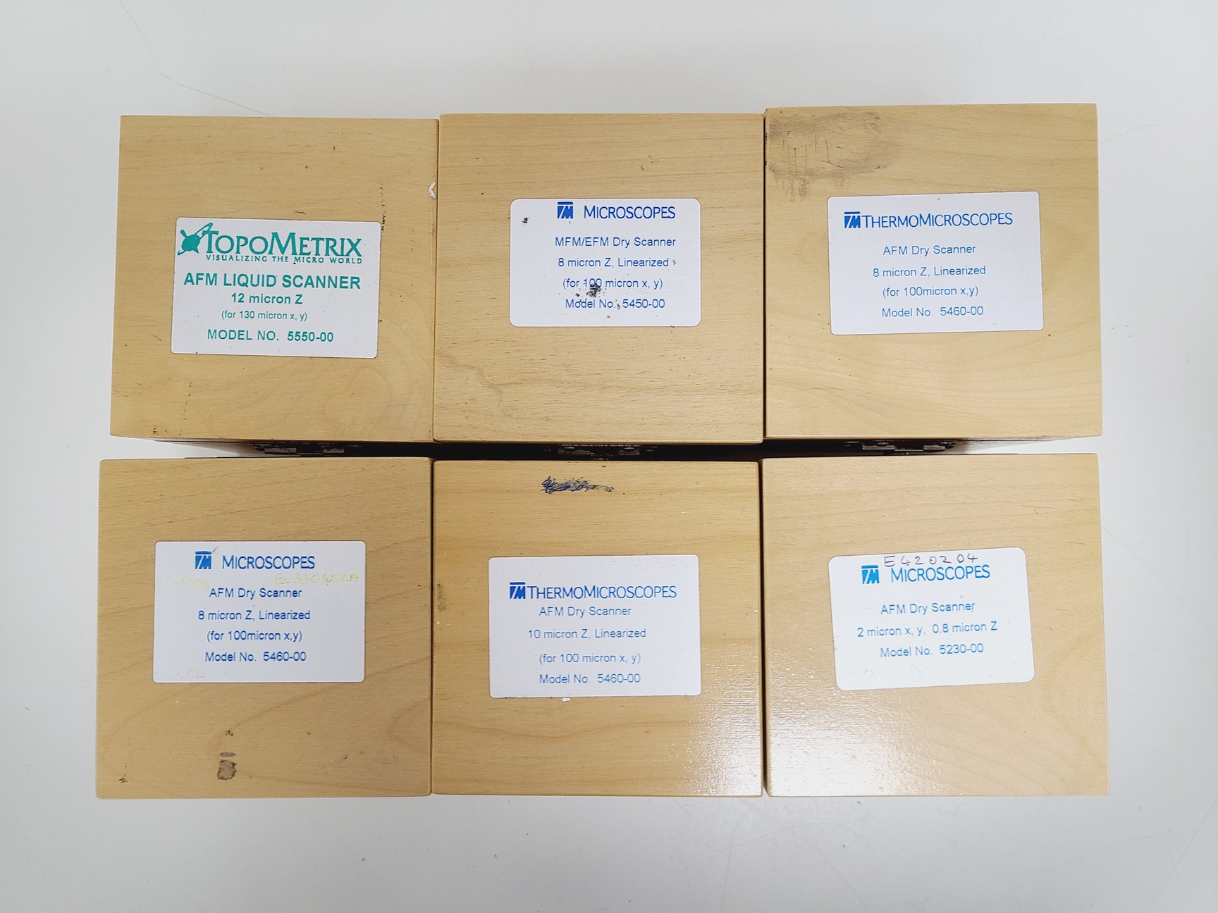 TopoMetrix/Thermo AFM Scanner Lot with Probes, Samples & Software