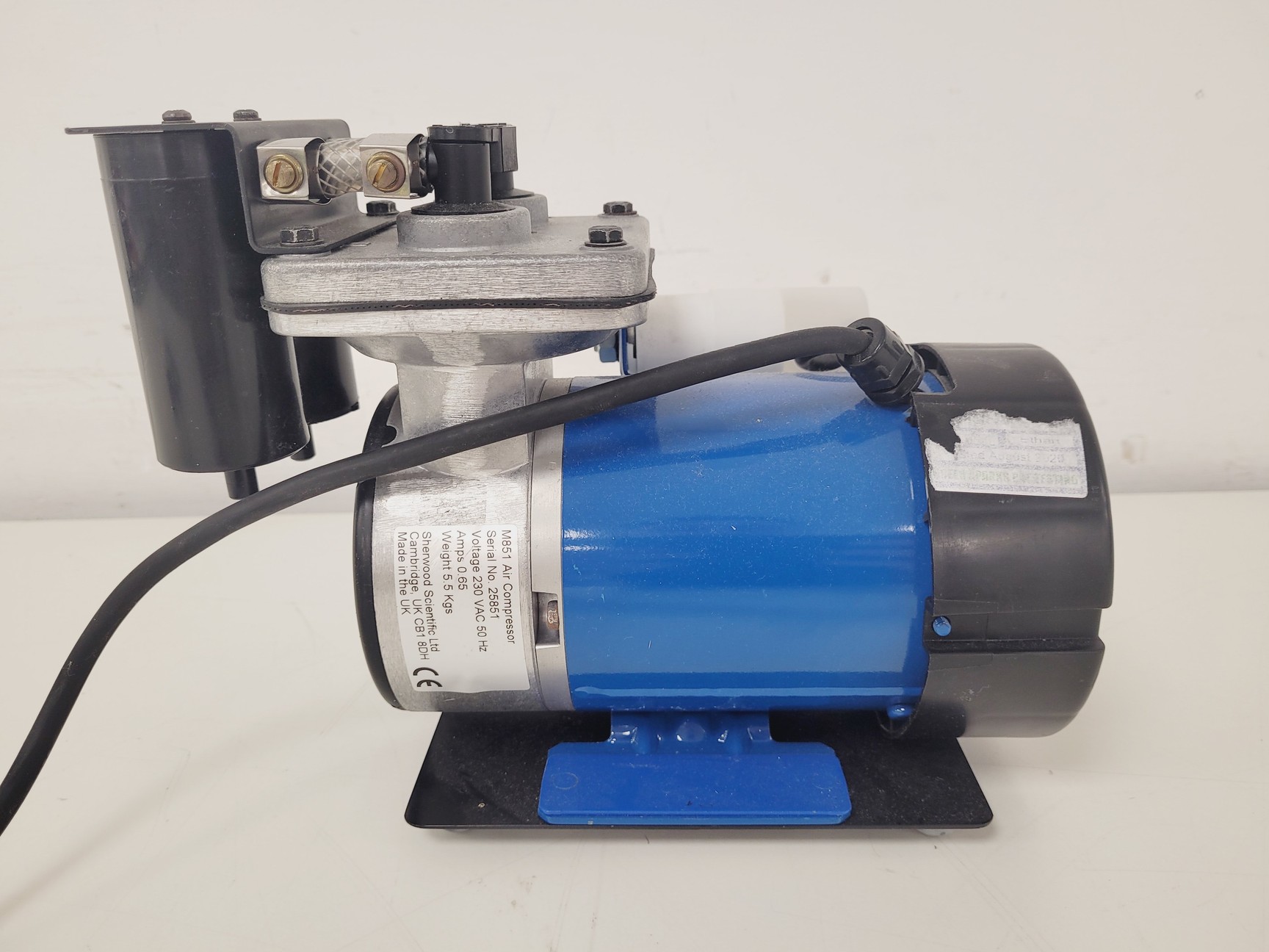 Sherwood M851 Air Compressor Lab