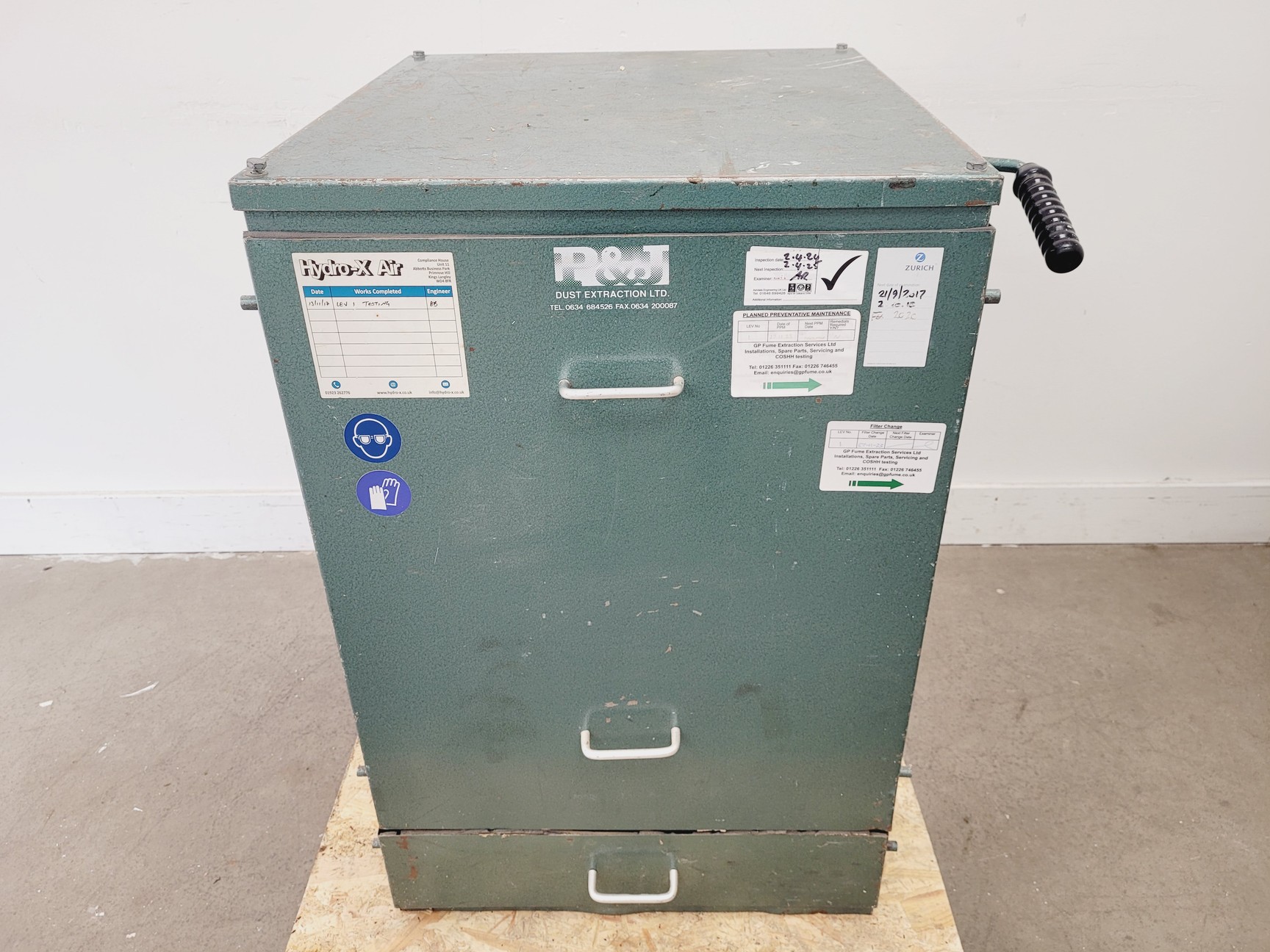 P&J Dust Extraction LTD Dust Extraction Unit