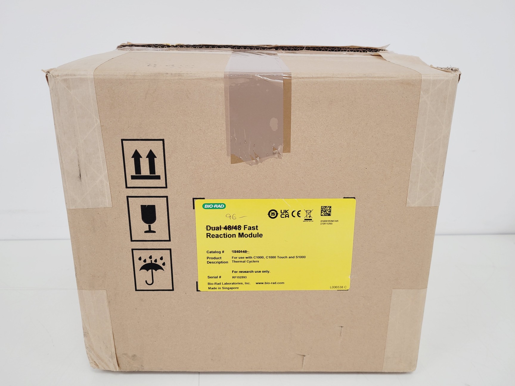 Bio-Rad Fast Reaction Module (96) #1840148 for Thermal Cycler