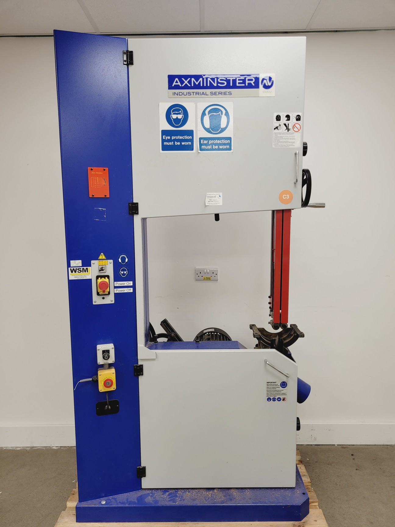 Axminster AP6300HD3 Bandsaw (Model 700352) 3 Phase