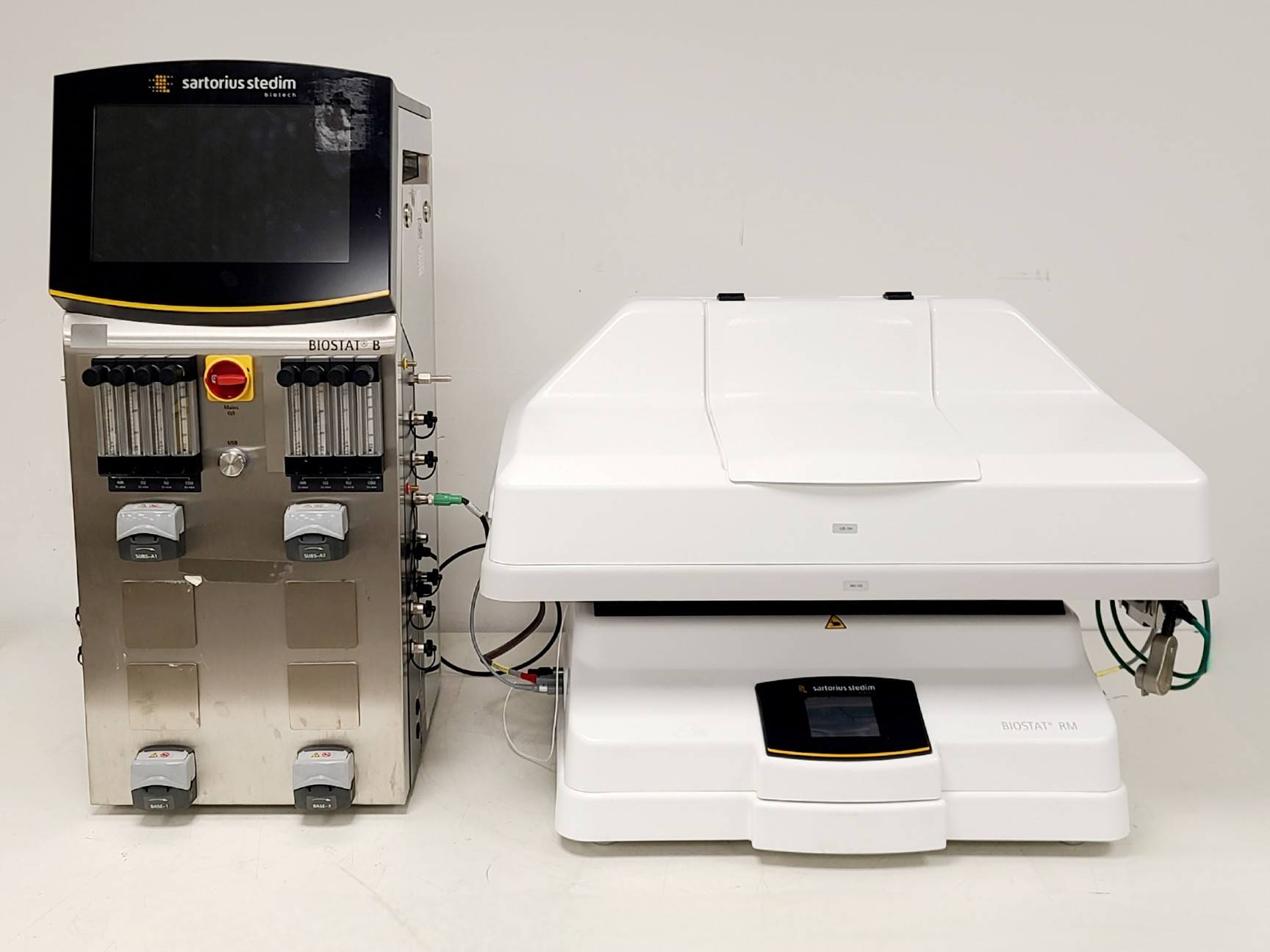 Sartorius Stedim Biotech BIOSTAT RM 20 Basic w/ BIOSTATB2 Control Tower