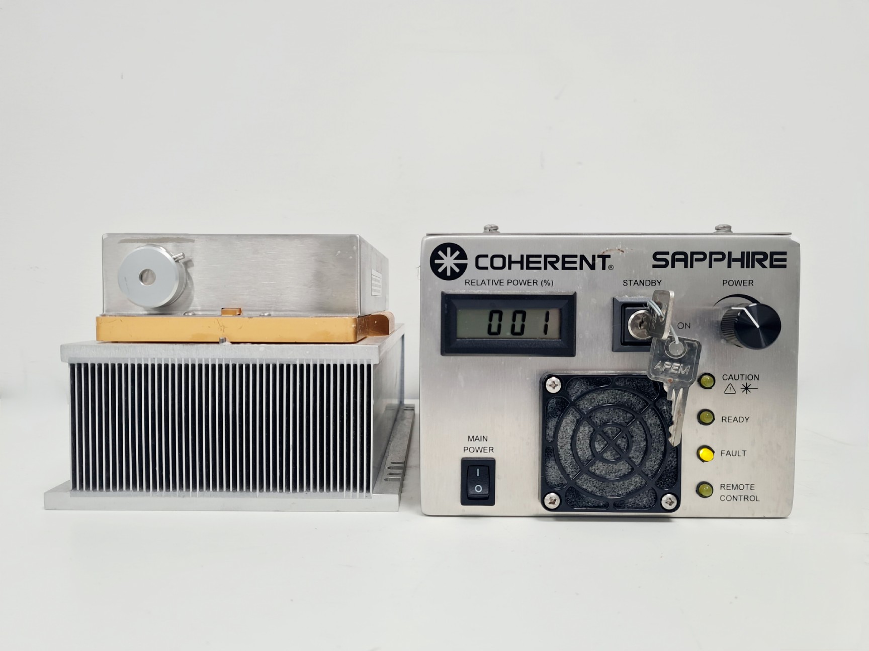 Coherent Sapphire Laser Controller with Sapphire 488-200 Laser Head Lab