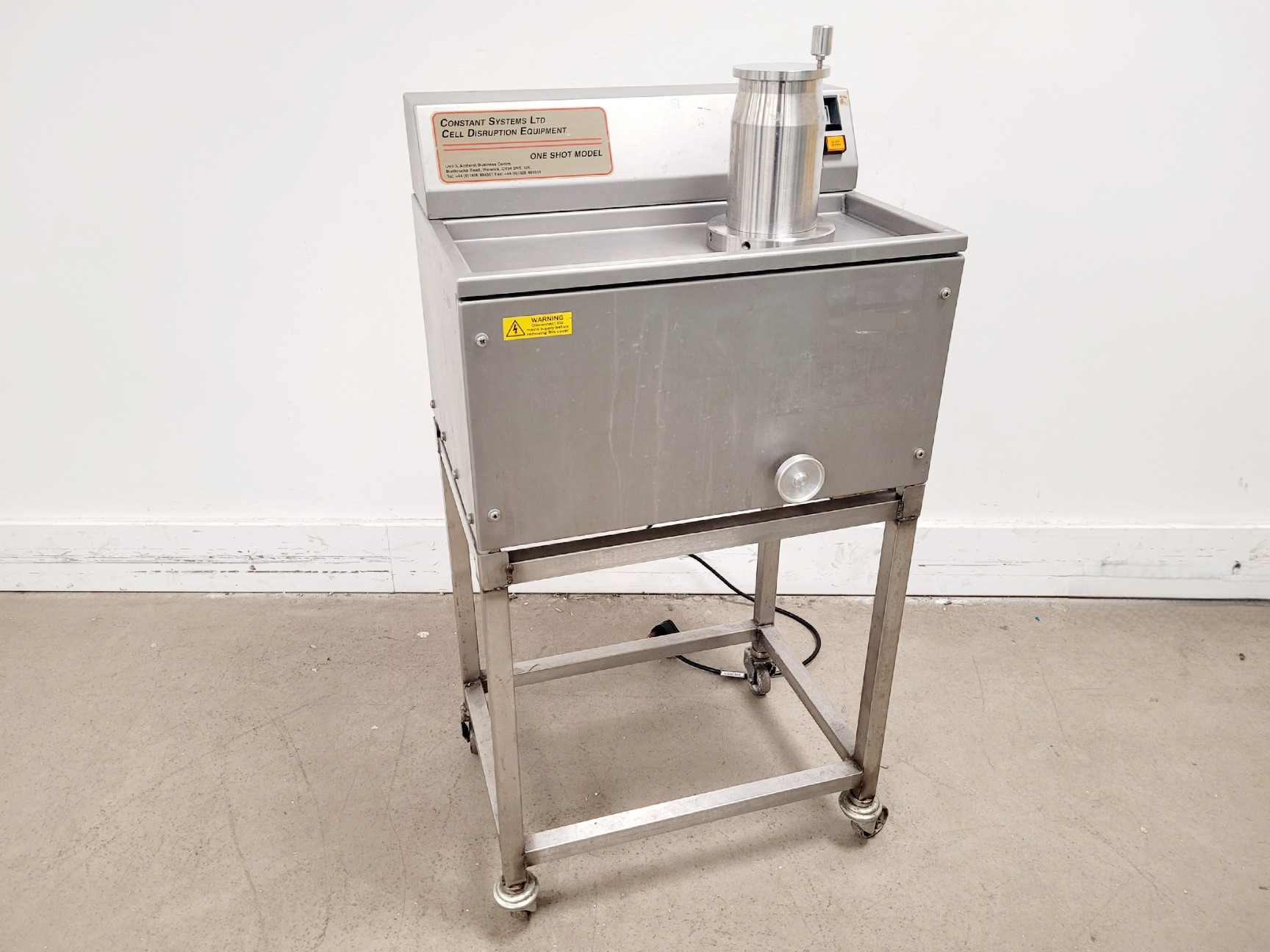 Constant Systems Cell Disruption Systems One Shot Model 53 - 48x37x93 cm Lab