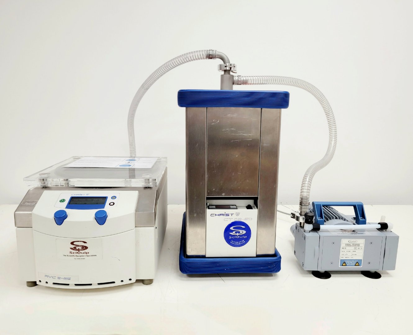 Christ Rotations Vacuum Concentrator System RVC 2-25 CT 02-50 Lab