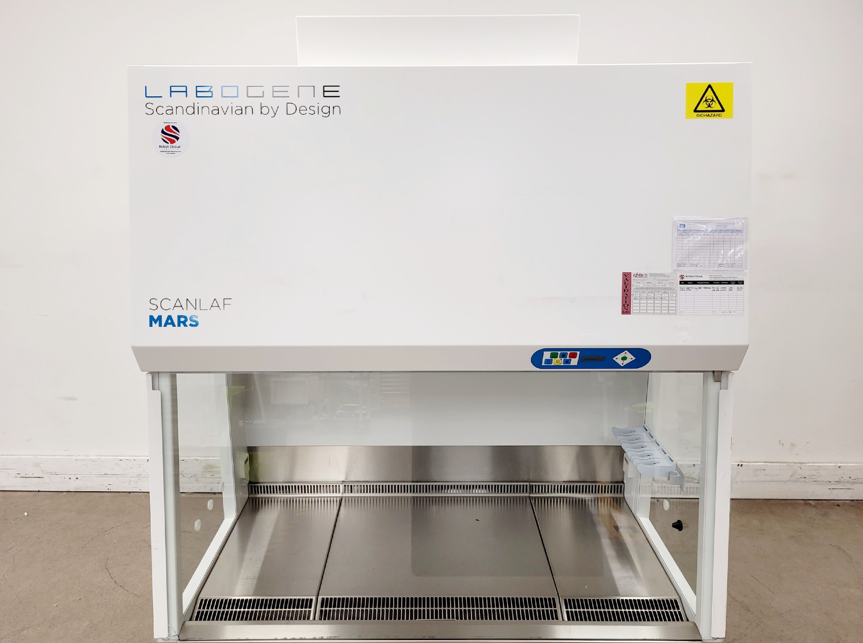 Labogene Scanlaf Mars 1200 Class II Biological Safety Cabinet w/ Stand