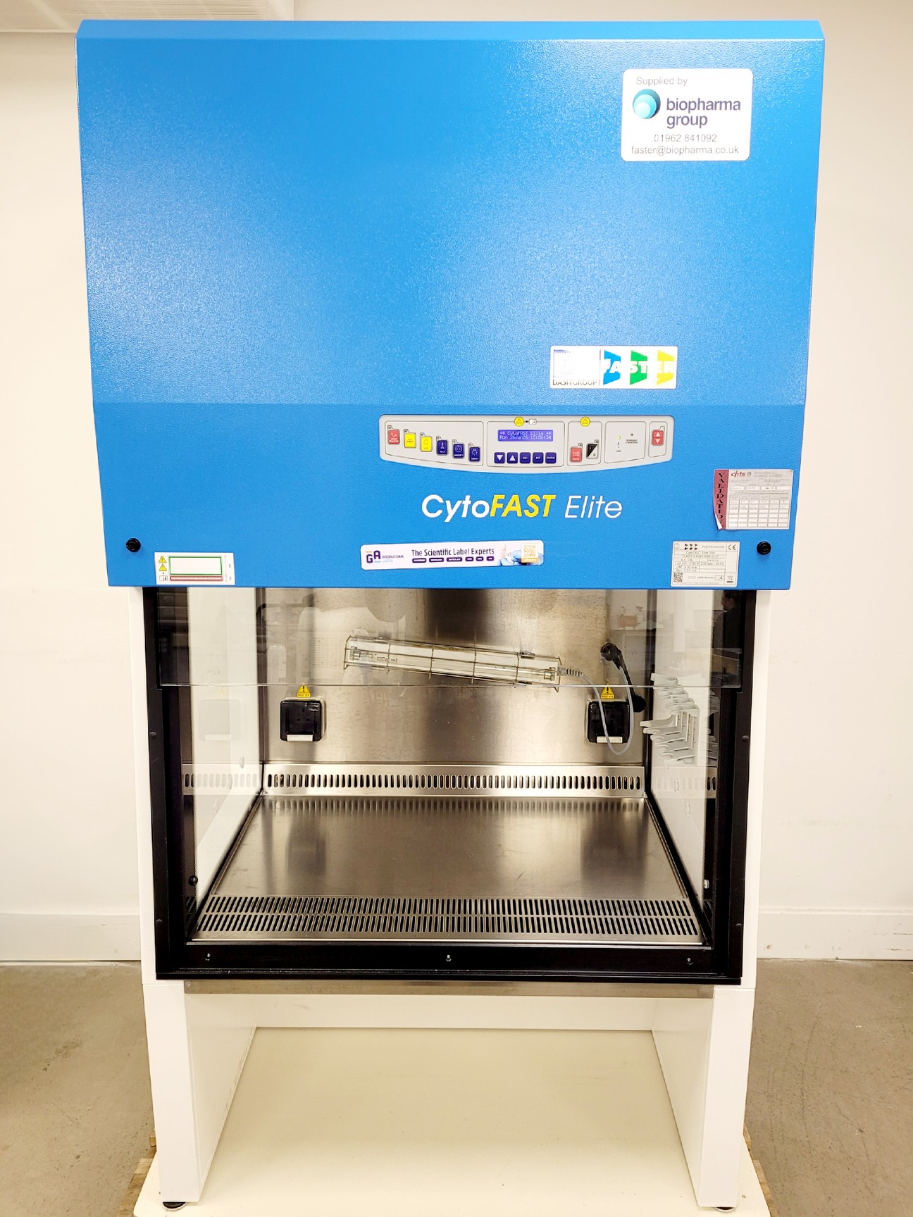 Faster-Air CytoFAST Elite 209 Class II Safety Cabinet Lab