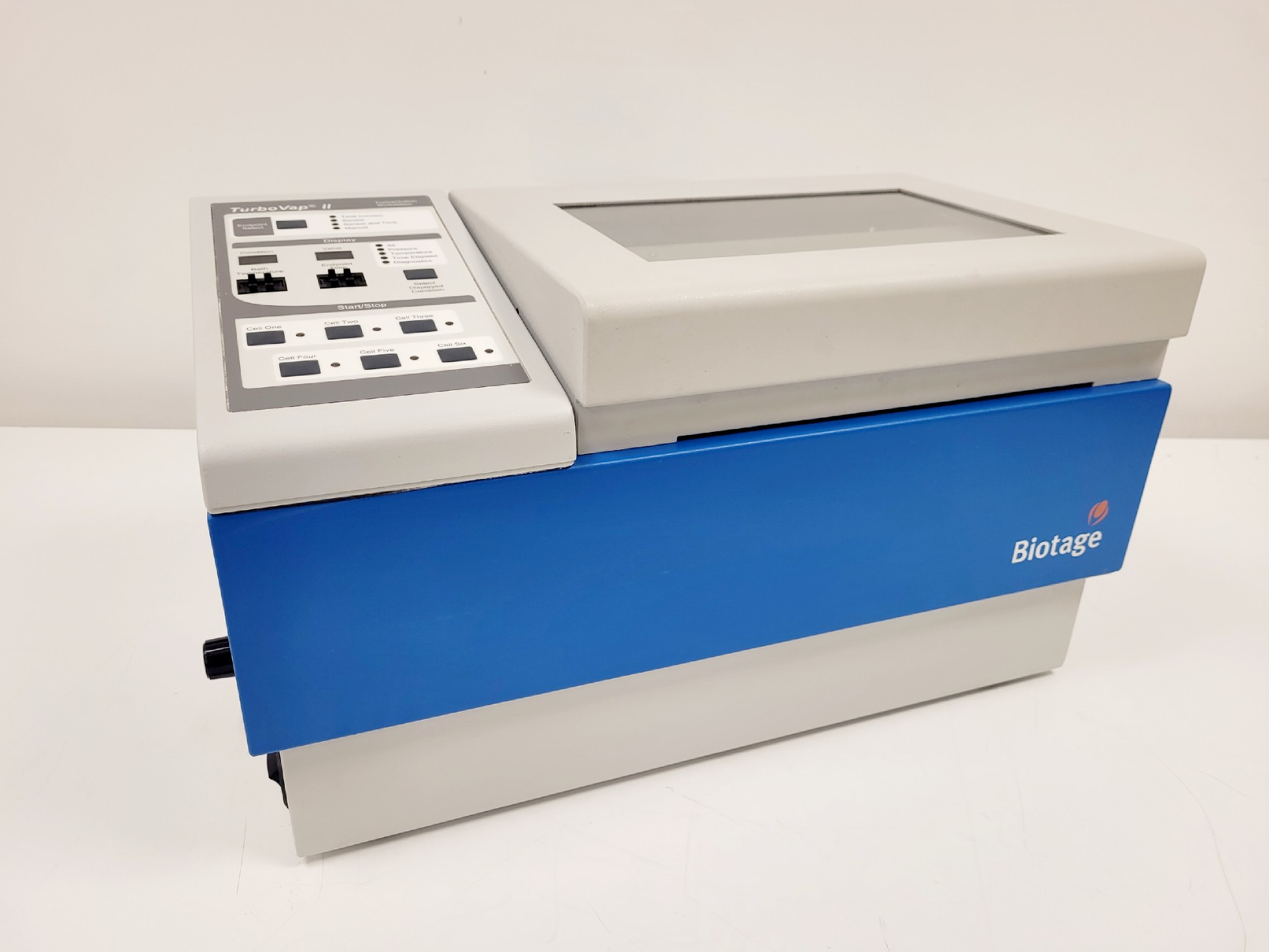 Biotage TurboVap II Sample Evaporator & 10x 200ml Biotage Tubes Lab