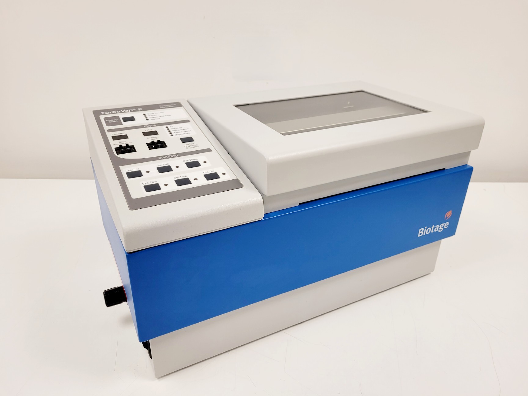 Biotage TurboVap II Sample Evaporator & 10x 200ml Biotage Tubes Lab