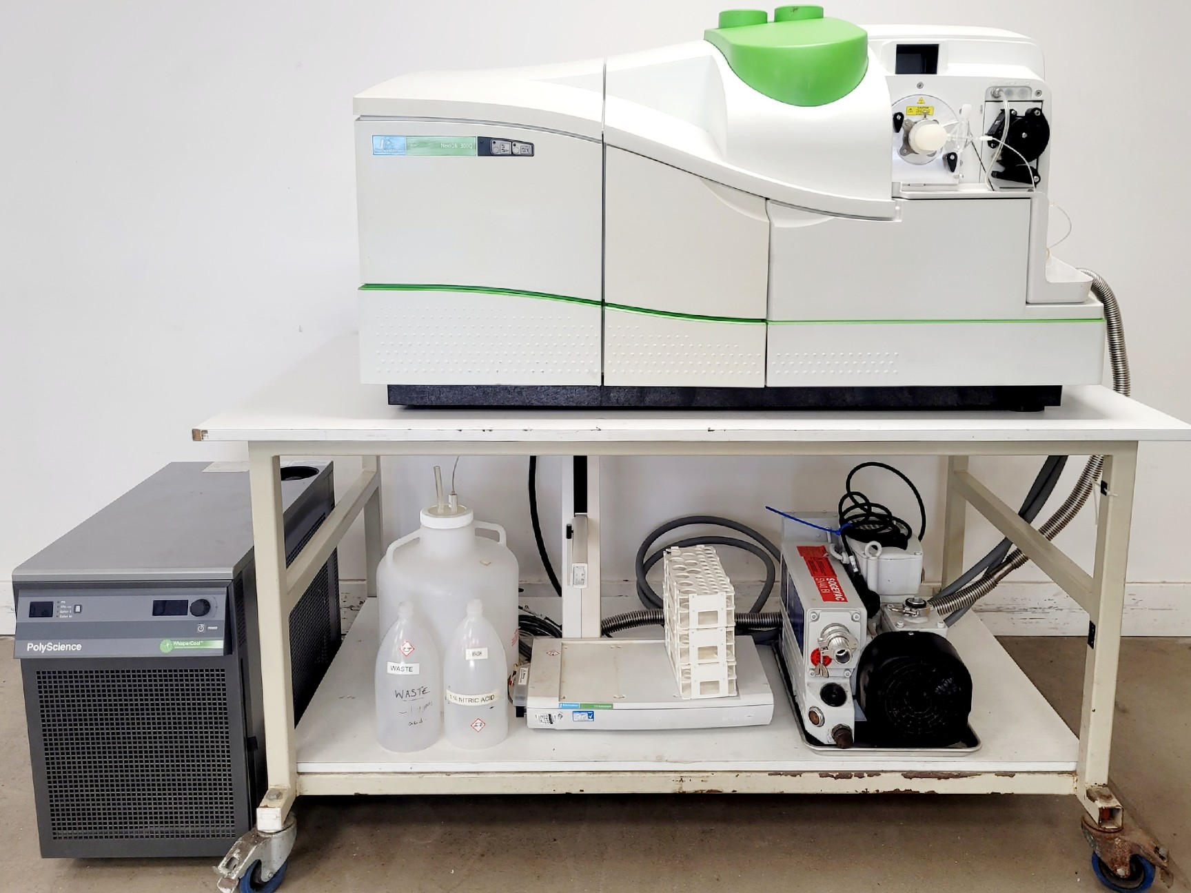 PerkinElmer NexION 300Q ICP-MS with S10 Autosampler, WhisperCool Chiller & SV40B