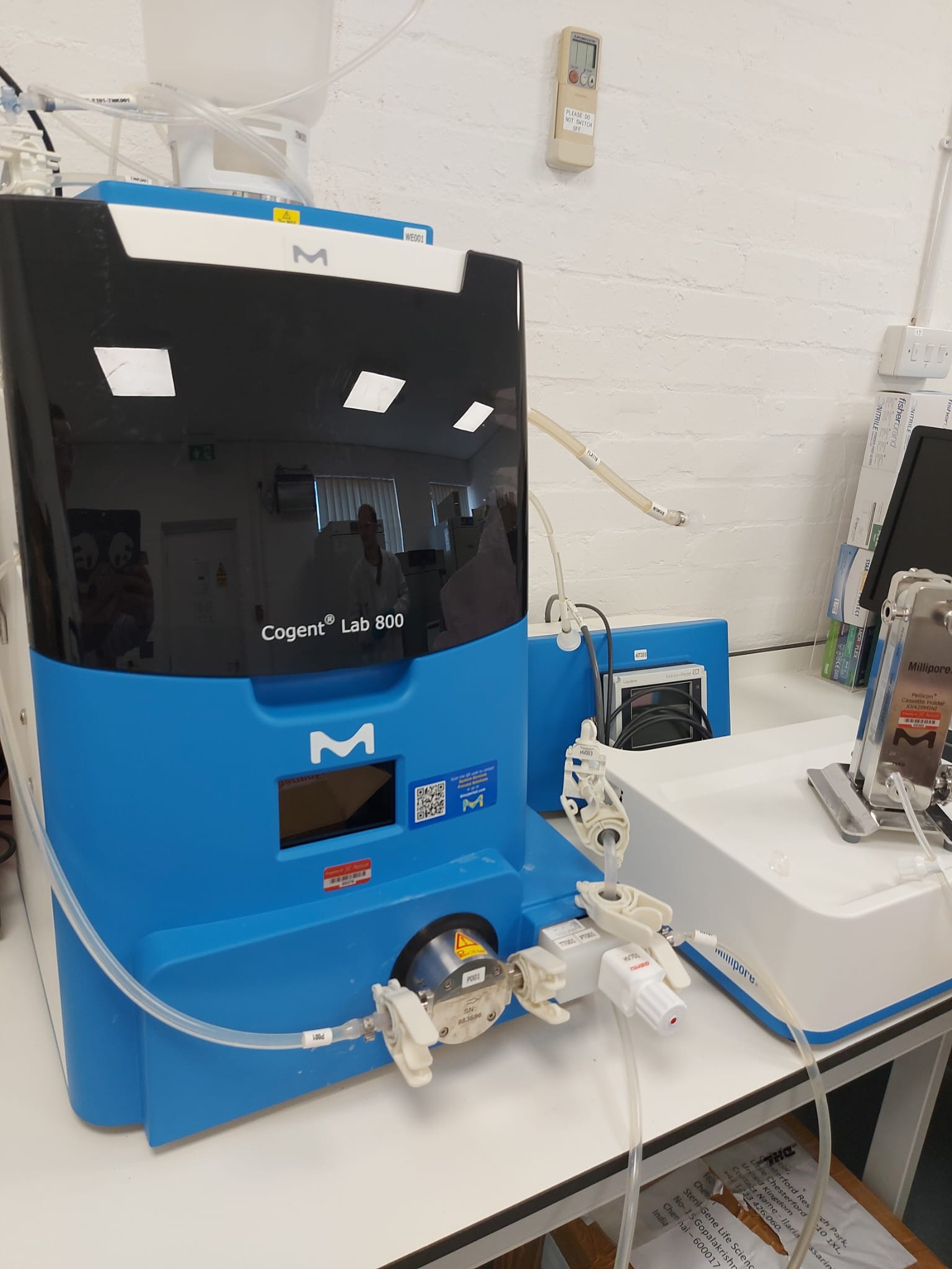 Millipore Cogent® Lab 800 Single Pass Tangential Flow Filtration (SPTFF) Lab