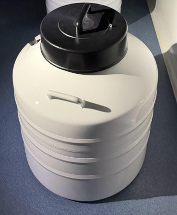 Zhongke Duling YDS-95-216 Liquid Nitrogen Tank (Round, Carry Handle)