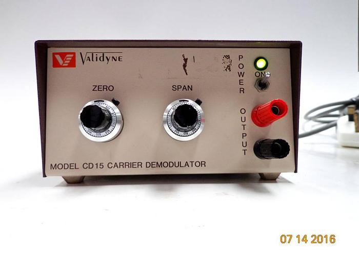 Validyne Model CD15 Carrier Demodulator
