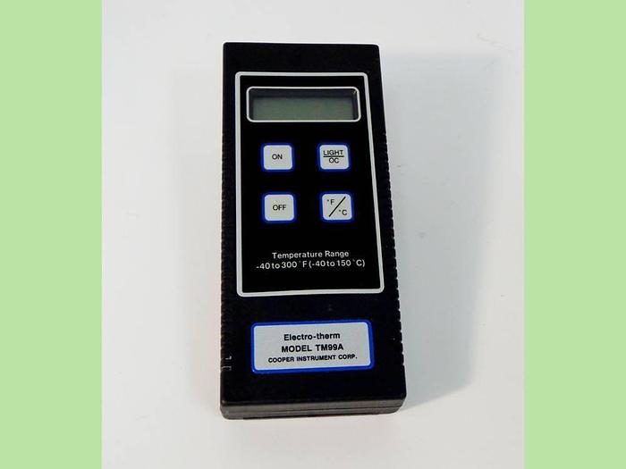 Cooper Instruments Electro-Thermal Digital Thermometer, Model TM99A.