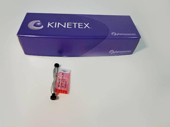 Phenomenex Kinetex 2.6u C18 100A LC Column 30 x 2.1 mm.