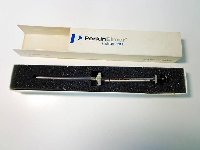Perkin Elmer 0.5 μL N6101252 RN Autosampler Syringe, Removable Needle.