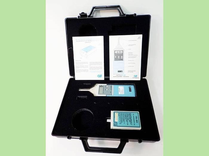 Casella CEL-231 Digital Sound Level Meter & CEL-282 Acoustical calibrator.