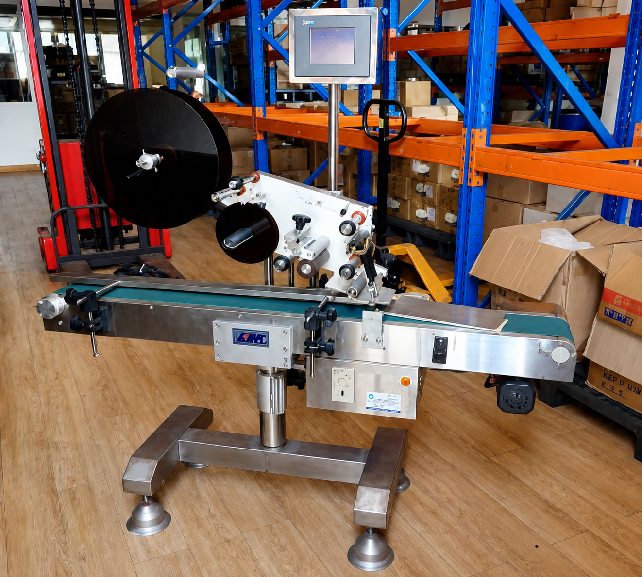 LKB-610 Automatic Top Labeling Machine – HS-610
