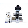 Leitz Orthoplan Compound Microscope with 6x Objectives & Illuminator